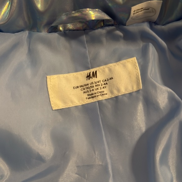H&M Disney Frozen Puffer Coat - Picture 5 of 6
